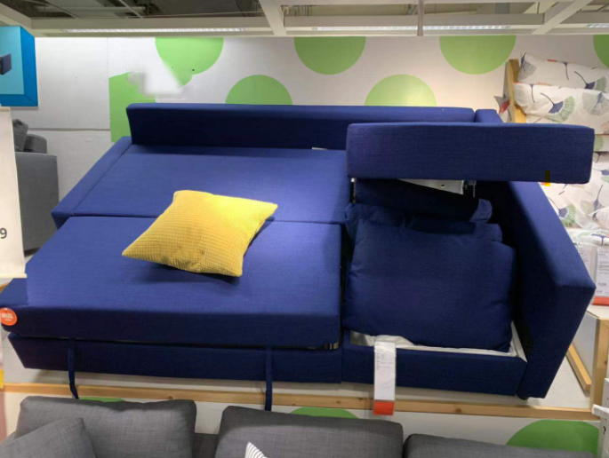 Friheten blue store sofa